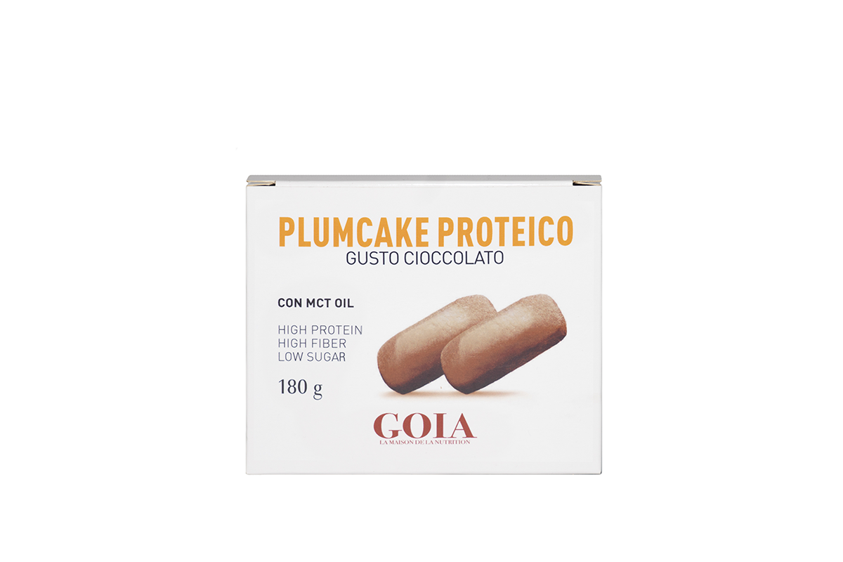 Plumcake Proteico con olio MCT gusto Cacao