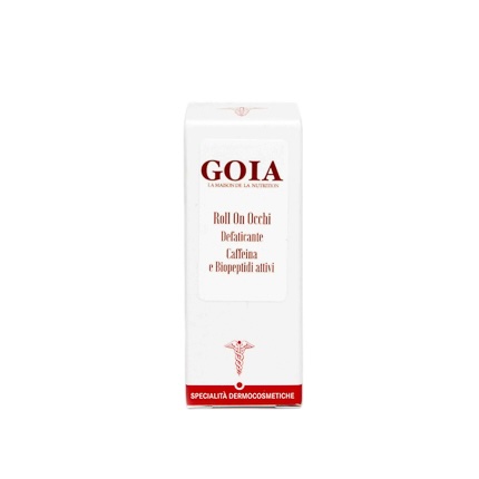 Roll on contorno occhi defaticante alla caffeina e biopeptidi attivi